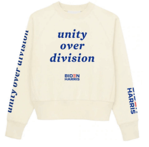 The Biden-Harris campaign has the fashion industry's vote, with 19 designers stepping up to create merchandise for the Biden Victory Fund.