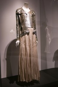 Chanel evening dress and jacket, fall-winter 1934-1935.