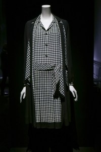 Chanel dress and coat, circa 1927-1928.