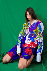 A look from the capsule collection by Charles de Vilmorin