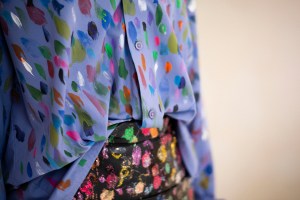Details from Christopher Kane's spring 2021 collection.