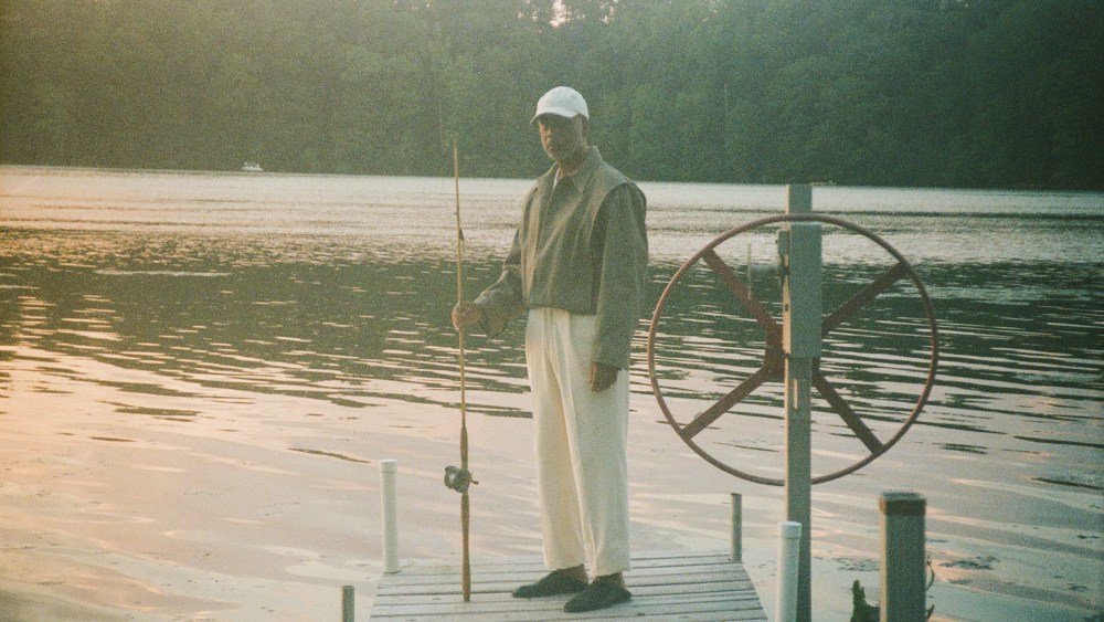 A preview of Connor McKnight's forthcoming collection, photographed on his father.