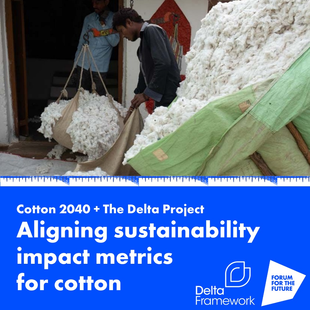 Cotton 2040 Impacts Alignment Working Group members signed an MOU for shared impact measurement and reporting of sustainability issues.
