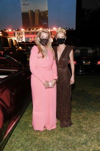 Nancy Davis and Anne Heche