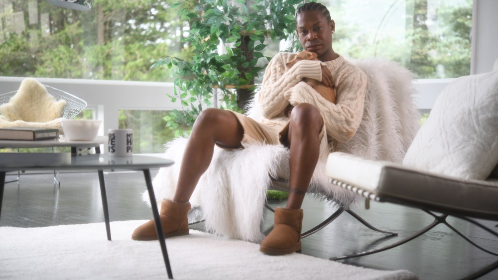 Telfar Clemens in the Ugg 'Feel You' series