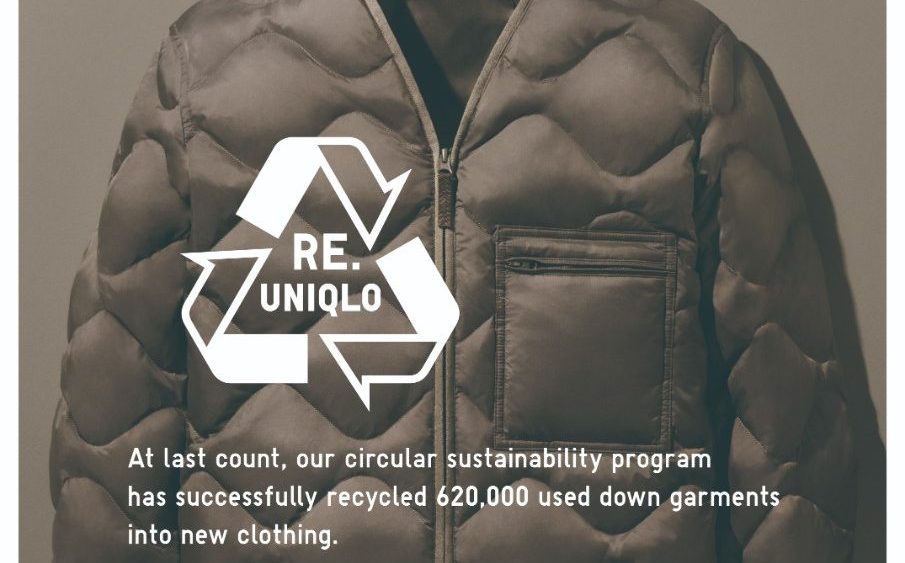 Re.Uniqlo recycled down jacket