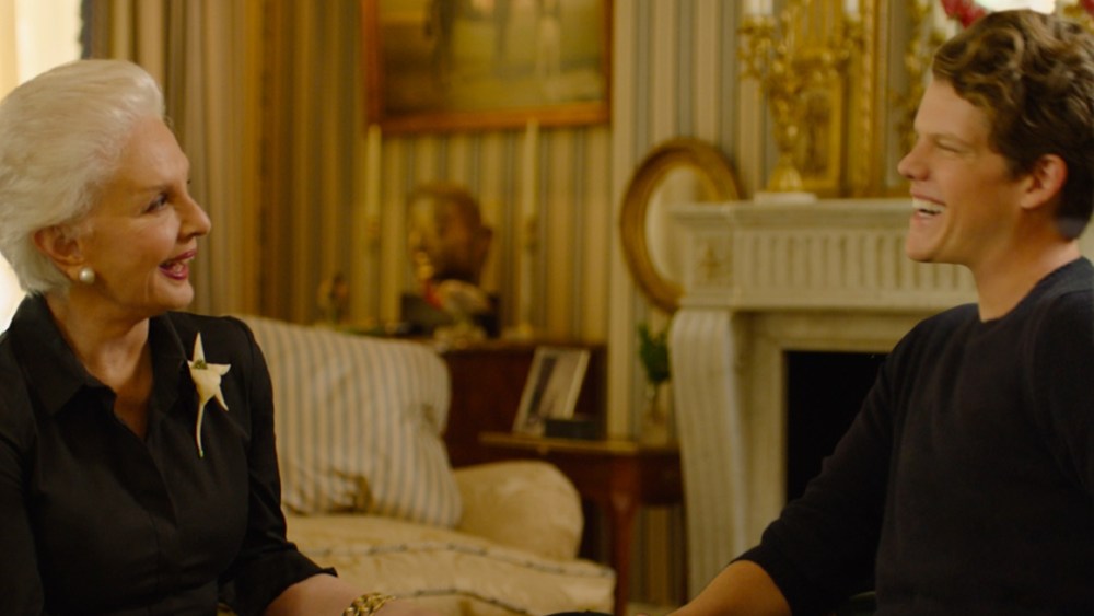 Carolina Herrera and Wes Gordon as seen in “The Conversation.”