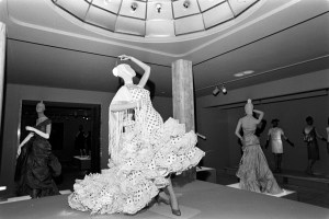 The Costume Institute of the Metropolitan Museum of Art's first exhibition devoted to designer Cristobal Balenciaga, March 23, 1973.