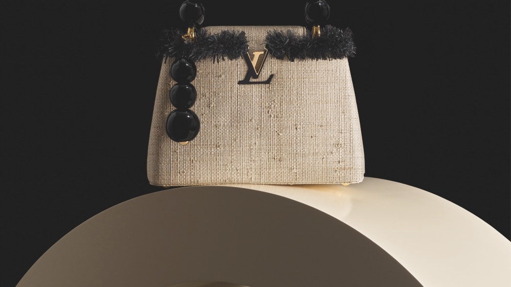 Jean-Michel Othoniel's bag for Louis Vuitton's Artycapucines project.