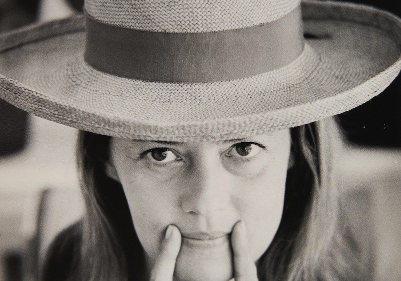 A circa 1970 photograph of Jeanne Moreau by Slim Aarons