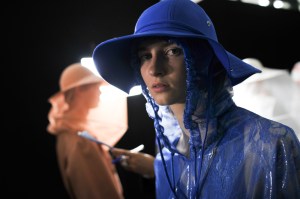 Backstage at Backstage at Kenzo RTW Spring 2021 RTW Spring 2021