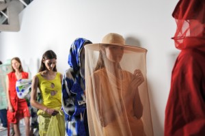 Backstage at Kenzo RTW Spring 2021