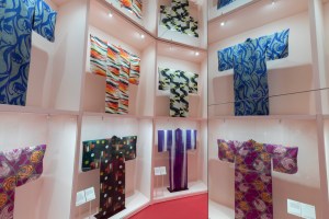 A view from “Kimono: Kyoto to Catwalk” exhibition at the V&A museum in London