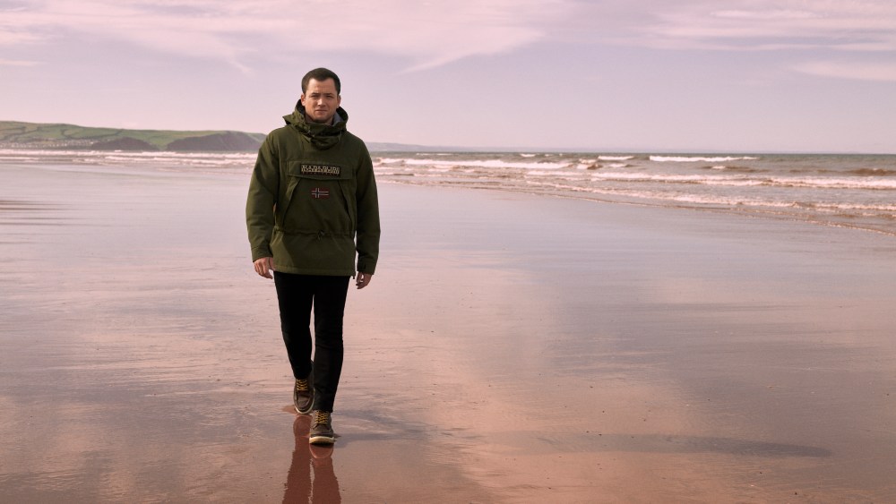 Taron Egerton - Napapijri brand ambassador photographed by Charlie Gray in Aberystwyth, Wales.