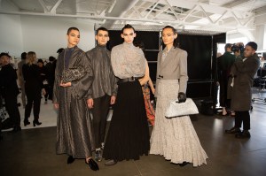Backstage at Palomo Spain Men’s Fall 2019.