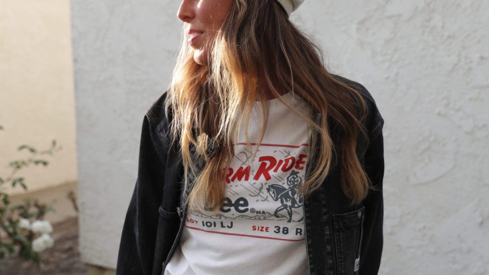 A look from Lee's new dual gender collection.