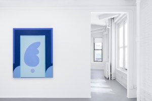 The exhibition at Charles Moffett.