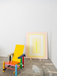 Lily Stockman in her studio. Los Angeles, CA 2020. Photographed by Laure Joliet