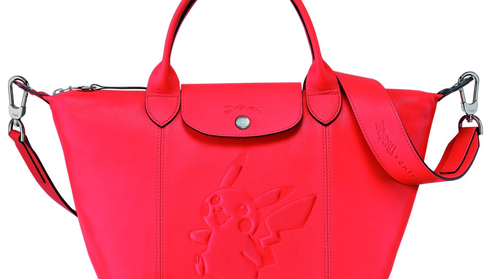 Longchamp's Pokémon bag