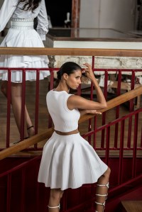 A look from Maison Alaïa's collection The Editions.