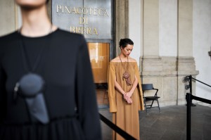 Backstage at Max Mara RTW Spring 2021