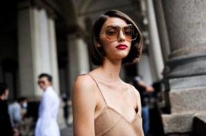 Backstage at Max Mara RTW Spring 2021