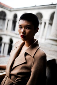 Backstage at Max Mara RTW Spring 2021