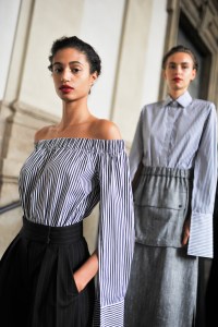 Backstage at Max Mara RTW Spring 2021