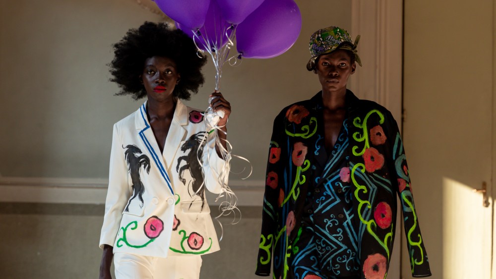 Looks from the Mokodu Fall's spring 2021 collection.