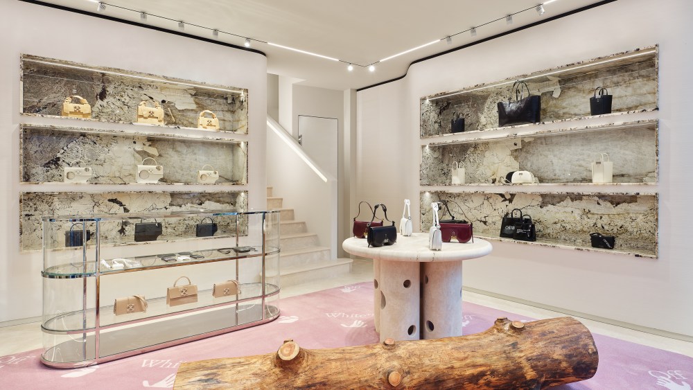 The Off-White store in Milan.