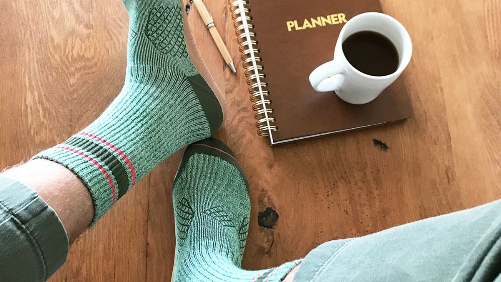 California-based startup Flykytin's sock-like shoes, the Parasole, offer a minimalist lightweight footwear option for working from home.