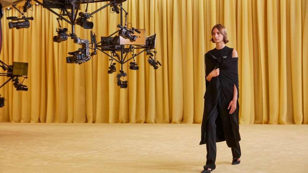 An image from the Prada Spring 2021 digital show.