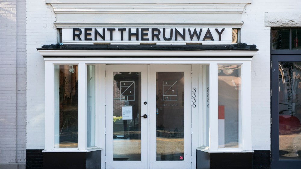 Rent the Runway store