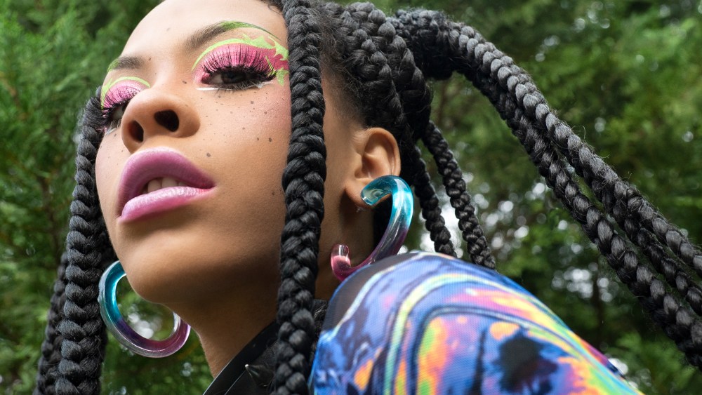 Rico Nasty makeup collaboration with Il Makiage