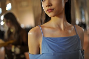 Backstage at Salvatore Ferragamo RTW Spring 2021