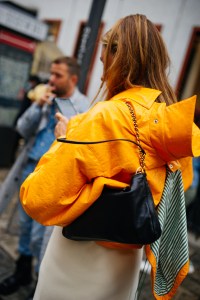 Street style at Milan Fashion Week Spring 2021