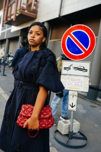 Street style at Milan Fashion Week Spring 2021
