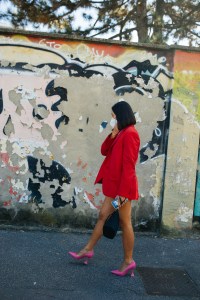 Street style at Milan Fashion Week Spring 2021