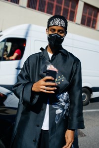 Street style at Milan Fashion Week Spring 2021
