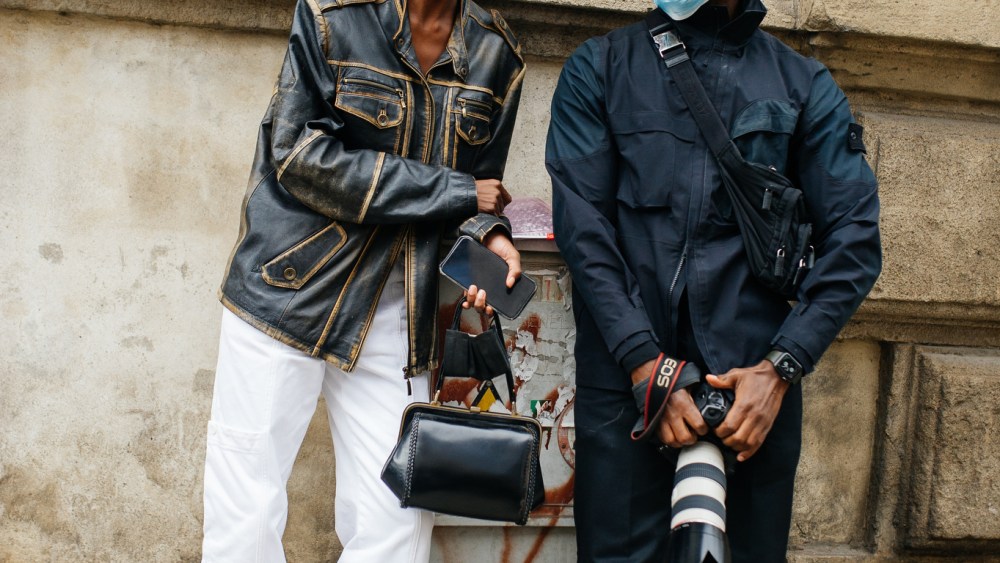 Street style at Milan Fashion Week Spring 2021