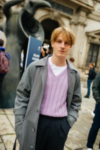 Street style at Milan Fashion Week Spring 2021