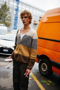 Street style at Milan Fashion Week Spring 2021
