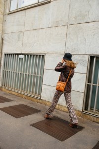 Street style at Milan Fashion Week Spring 2021