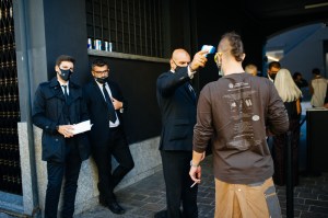 Street style at Milan Fashion Week Spring 2021