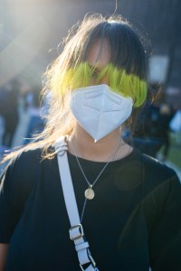 Street style at Milan Fashion Week Spring 2021
