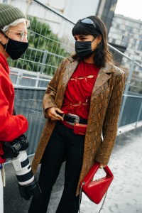 Street Style at Paris Fashion Week Spring 2021