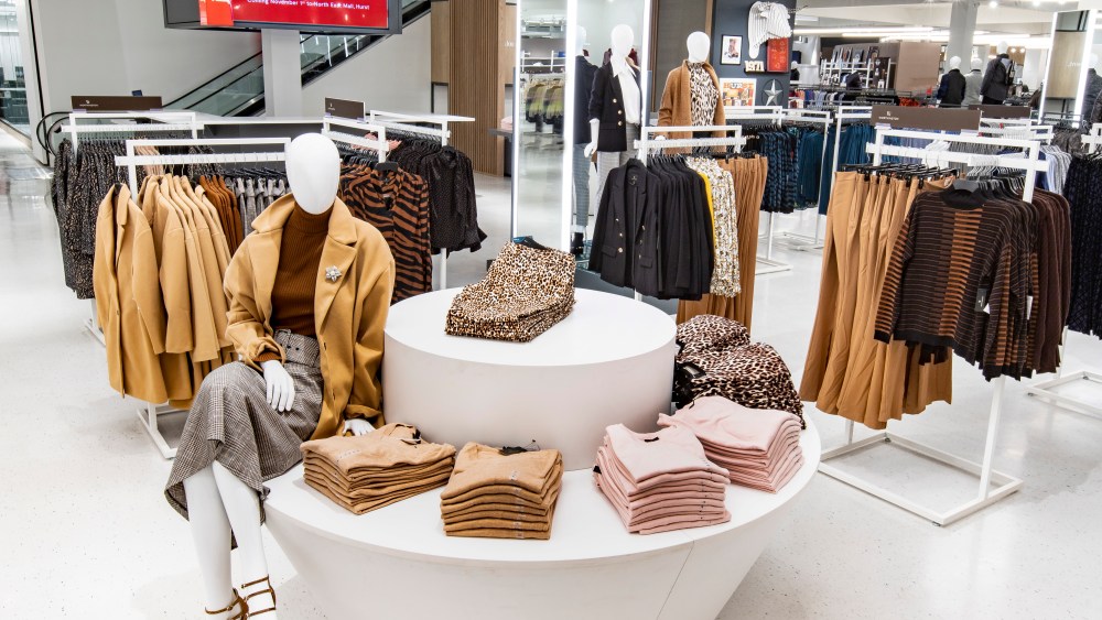 inside a j.c. penney store