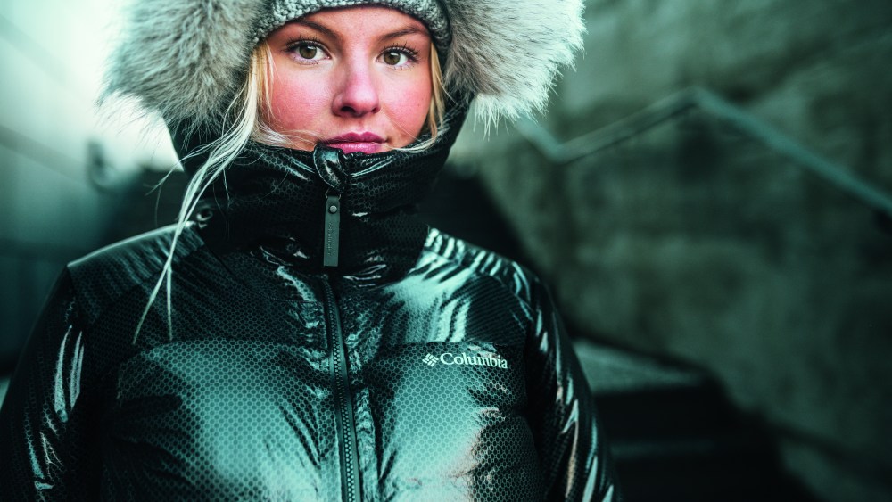 Columbia's parka.