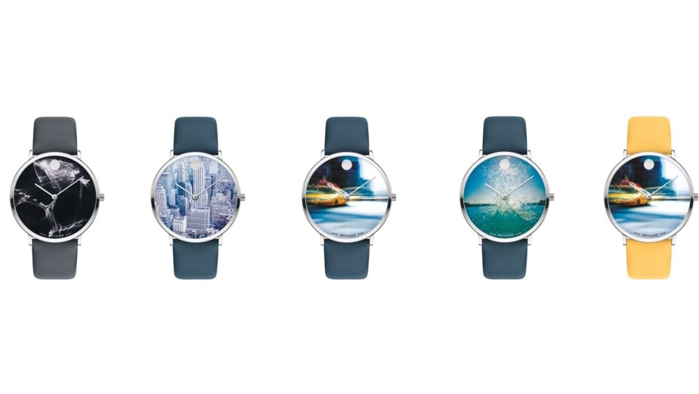 Movado's artist series with Alexi Lubomirski.