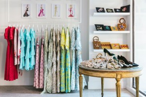 Accessories get prominent display.